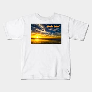 Sunrise over Amelia Kids T-Shirt